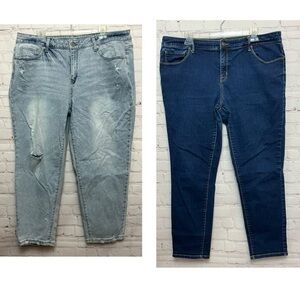 TWO Pairs of Size 18 Jeans